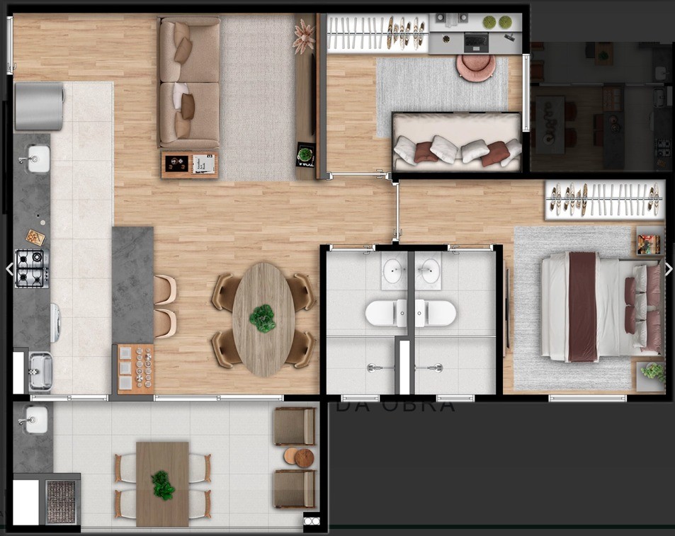 Apartamento à venda com 2 quartos e 1 suíte no Jardim São Bento, Campo Grande (MS) — foto 14 de 27