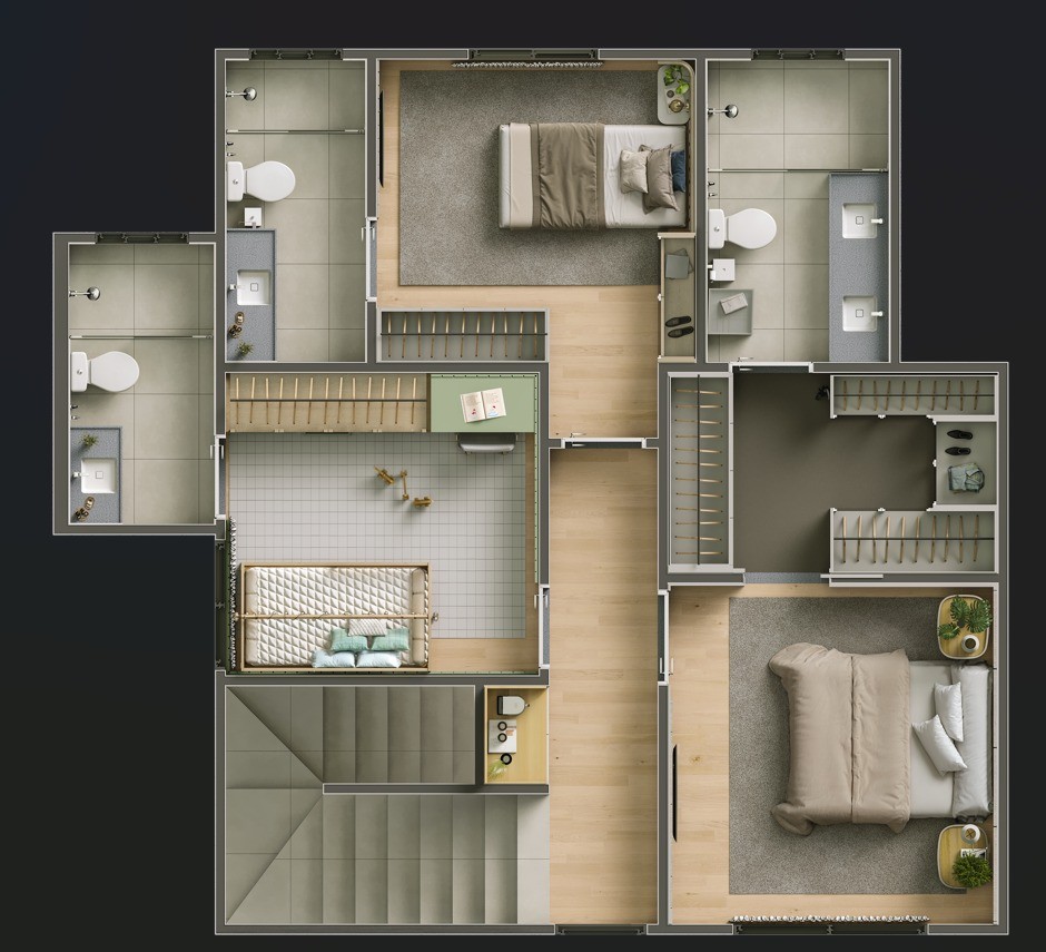 Casa de Condomínio, 3 quartos - Foto 42