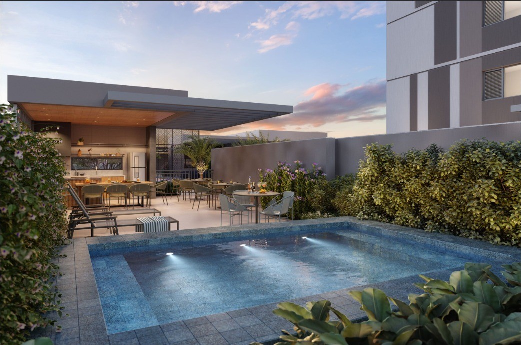 Apartamento à venda com 2 quartos e 1 suíte no Santa Fé, Campo Grande (MS) — foto 4 de 16