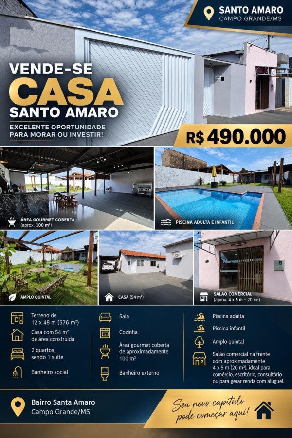 Casa, 2 quartos - Foto 1