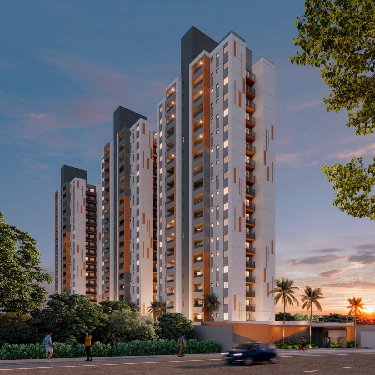 Apartamento à venda com 2 quartos, 1 suíte e 1 vaga no Carandá Bosque, Campo Grande (MS) — foto 2 de 8